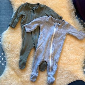 Owlivia Organic Cotton Infant Footie